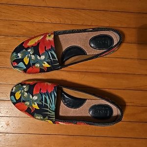 Born Concept b.o.c. Hawaiian Tropical Canvas Slip On Espadrille Size 7.5M C87234